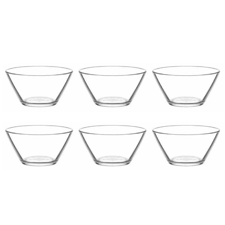 Lav Vega Glass Bowls Set, 6 Pcs 11.75 Oz