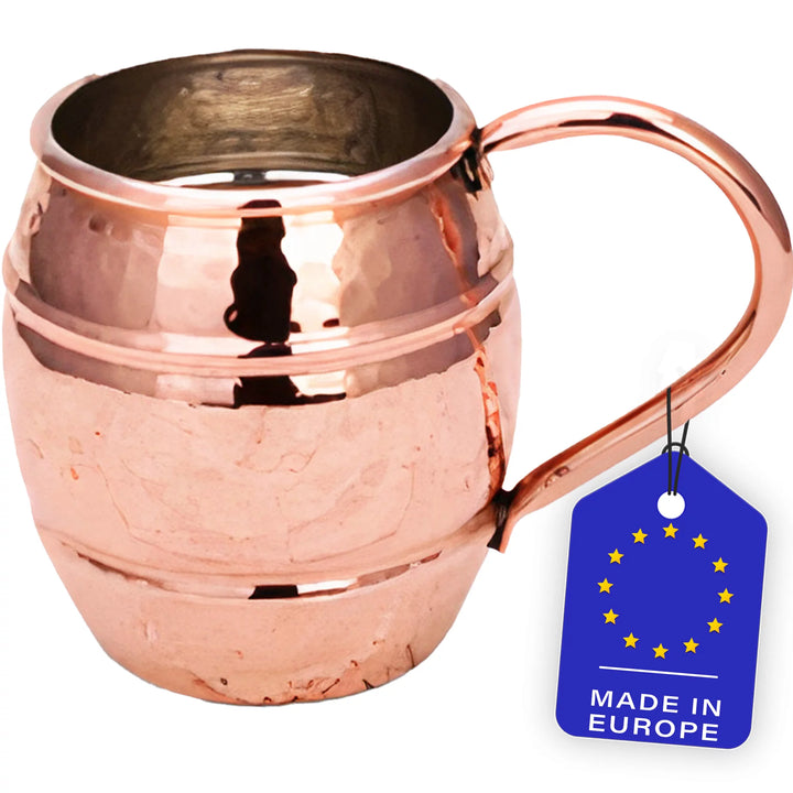 Moscow Mule Mugs, Handmade Copper Mug, 17 Oz