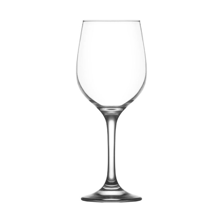 Lav Fame Wine Glass Set with Stem, 6 Pcs, 13.25 Oz (395 cc)