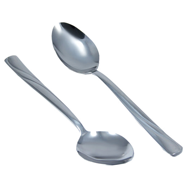 Stainless Tablespoon, Dessert Spoon, Teaspoon Set, 6 Pcs