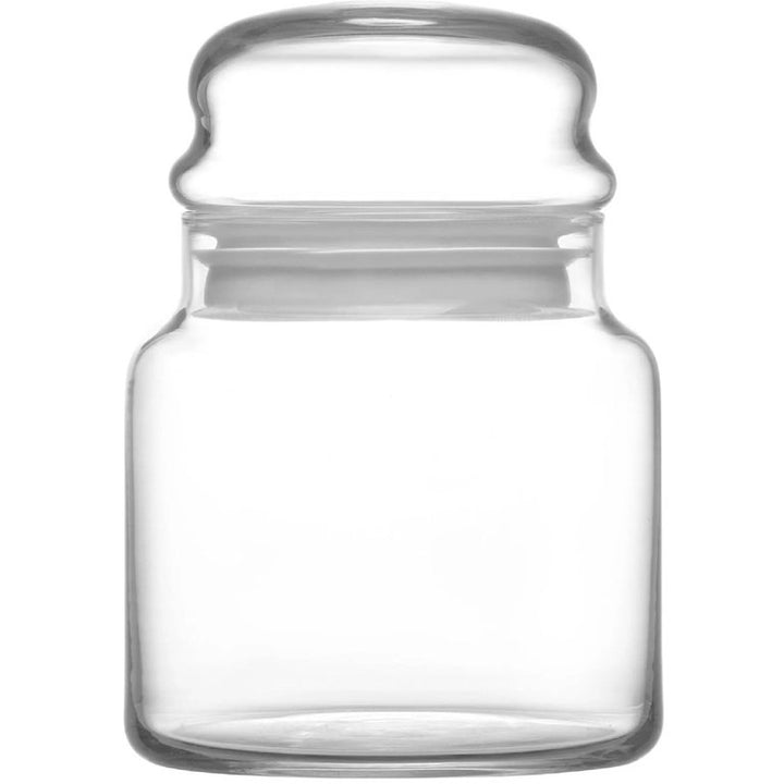 Lav Sera Glass Jar Set with Rubber Seal, 2 Pcs, 21.5 Oz (635 cc)