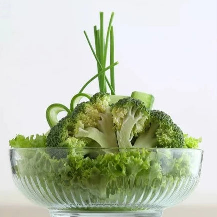 Glass Salad Bowl, Prep Mixing Bowl Dishwasher Safe, 51 Oz
