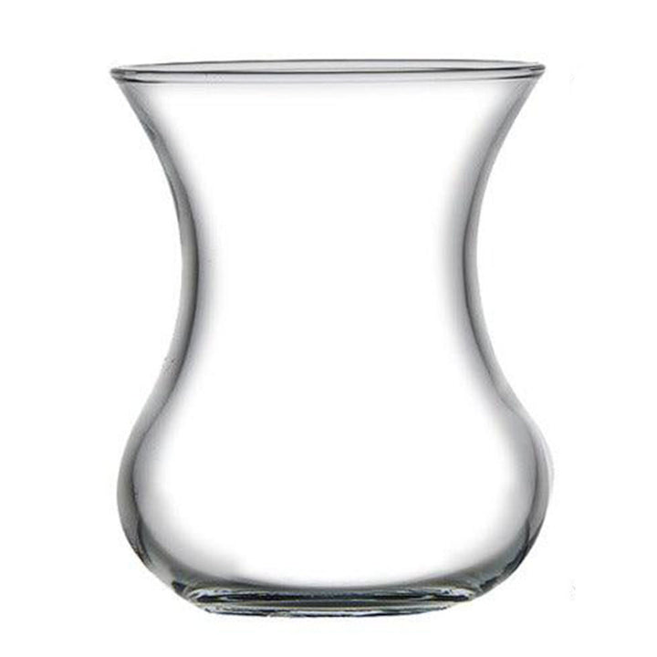 Aurora Clear Turkish Tea Glass Set, 6 Pcs, 5.2 Oz (155 cc)