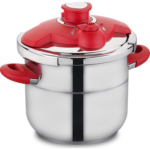 Korkmaz Hera Pressure Cooker Pot, Canning Pot, Pressure Cooker Stream Canner, 7.39 qt