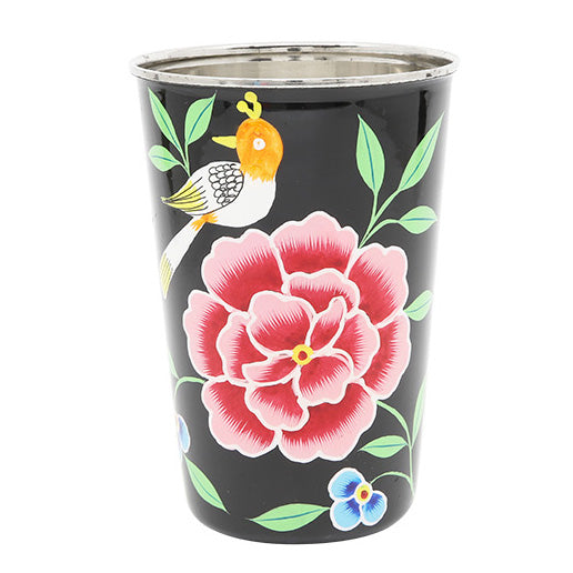 Hand Painted Stainless Steel Tumbler, 15.25 Oz